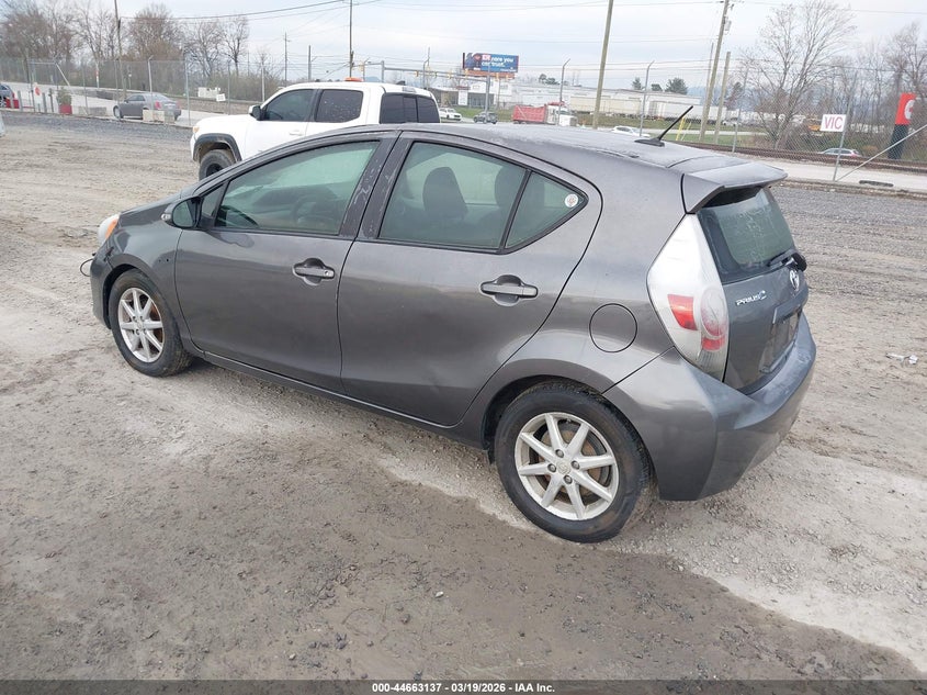 2013 Toyota Prius C Three