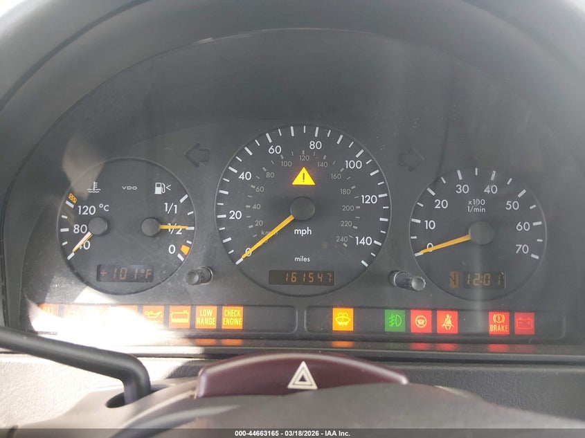 2002 Mercedes-Benz Ml 320 VIN: 4JGAB54E72A350462 Lot: 44663165