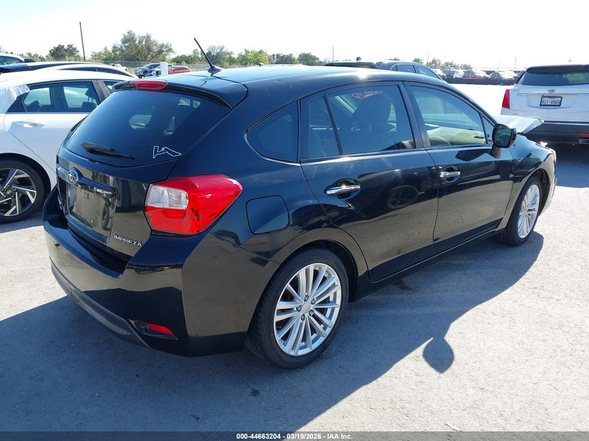 2012 Subaru Impreza 2.0I Limited