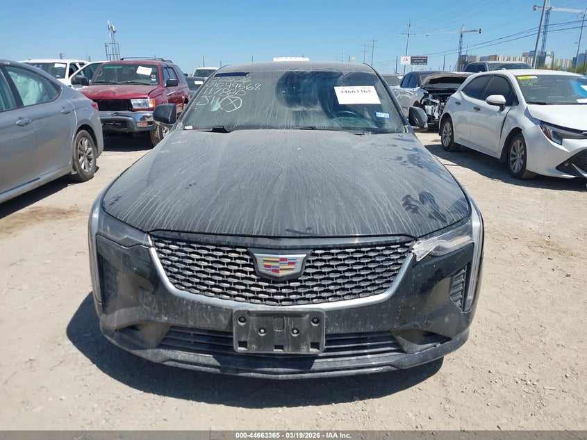2022 Cadillac Ct4 Luxury VIN: 1G6DJ5RK0N0117880 Lot: 44663365