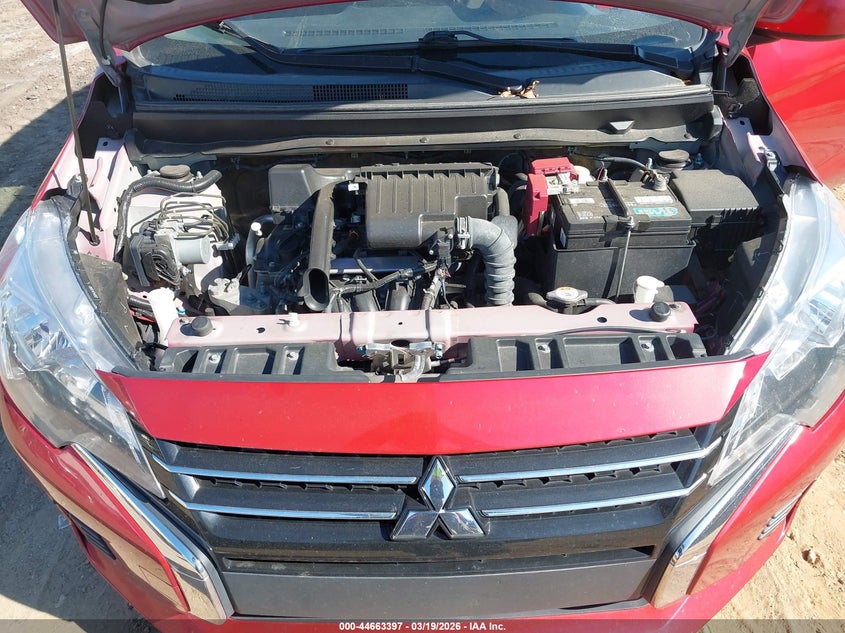 2022 Mitsubishi Mirage Es/Le VIN: ML32AUHJ5NH002896 Lot: 44663397