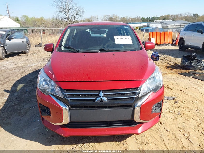 2022 Mitsubishi Mirage Es/Le VIN: ML32AUHJ5NH002896 Lot: 44663397