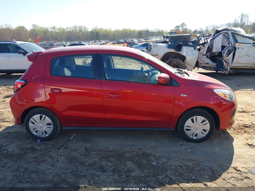 2022 Mitsubishi Mirage Es/Le VIN: ML32AUHJ5NH002896 Lot: 44663397