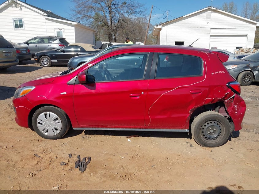 2022 Mitsubishi Mirage Es/Le VIN: ML32AUHJ5NH002896 Lot: 44663397