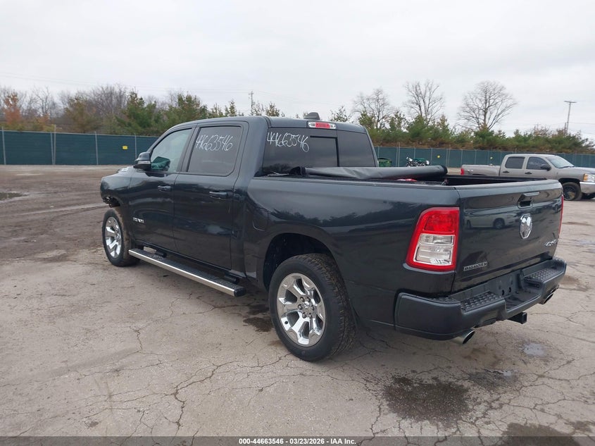 Vin: 1c6srfft5kn681384, lot: 45160586, ram 1500 big horn/lone star  4x4 5'7 box 20193
