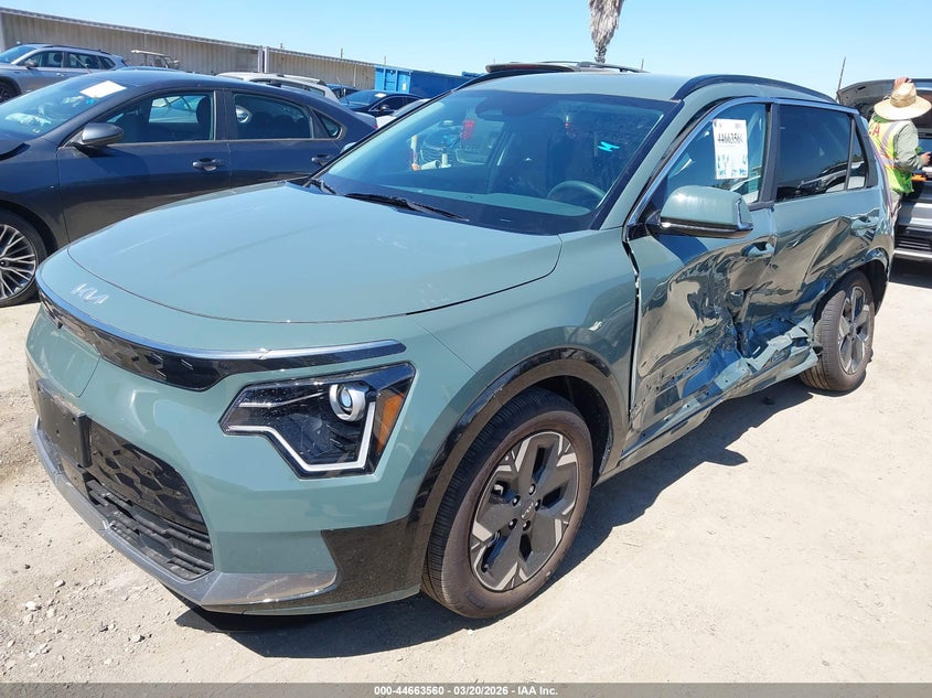 Vin: kndcr3l13s5145385, lot: 45160600, kia niro ev wind 20252