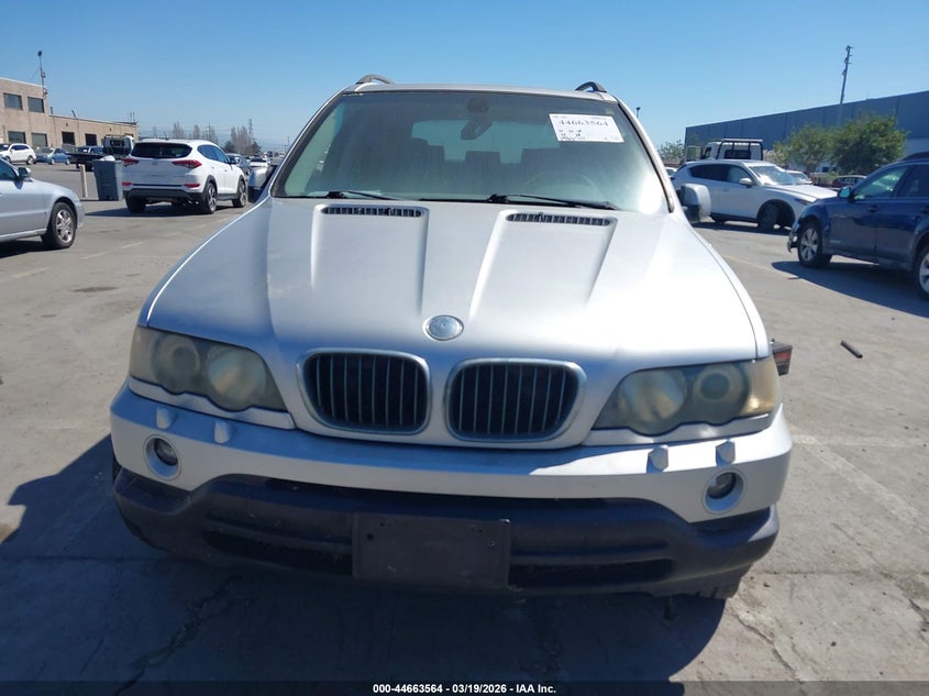 2003 BMW X5 3.0I VIN: 5UXFA53593LV86775 Lot: 44663564