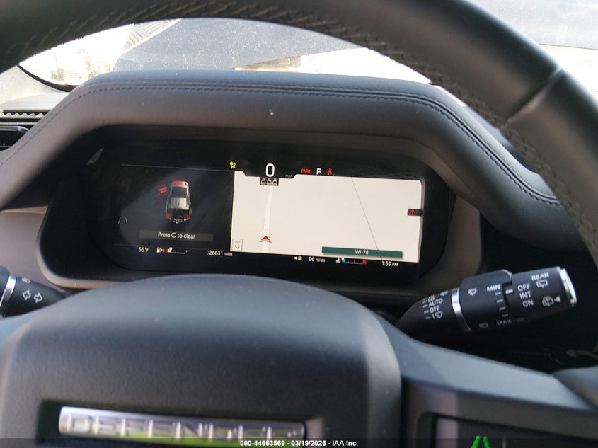 2025 Land Rover Defender 110 P300 VIN: SALEJ7EXXS2357820 Lot: 44663569