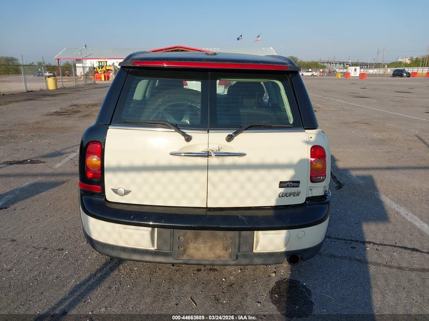 2010 Mini Cooper Clubman VIN: WMWML3C58ATX51961 Lot: 44663689