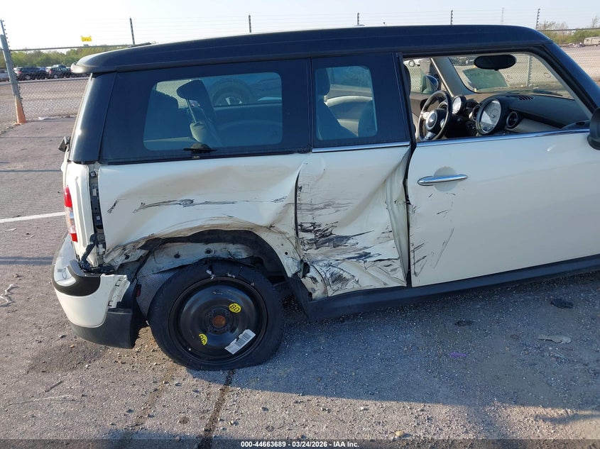 2010 Mini Cooper Clubman VIN: WMWML3C58ATX51961 Lot: 44663689