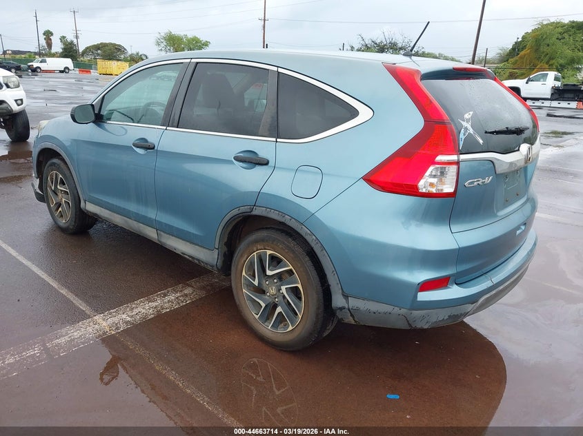 2016 HONDA CR-V auction photo 3