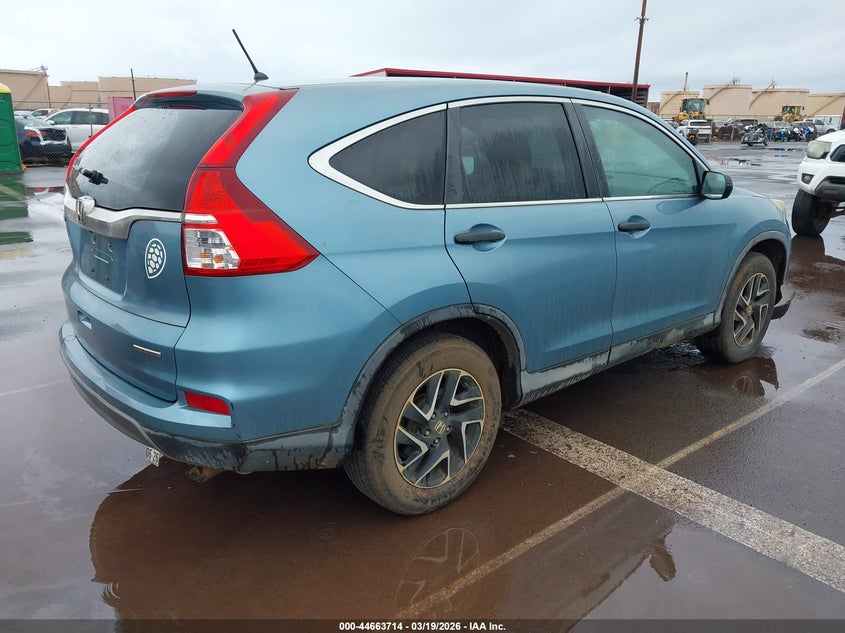 2016 HONDA CR-V auction photo 4