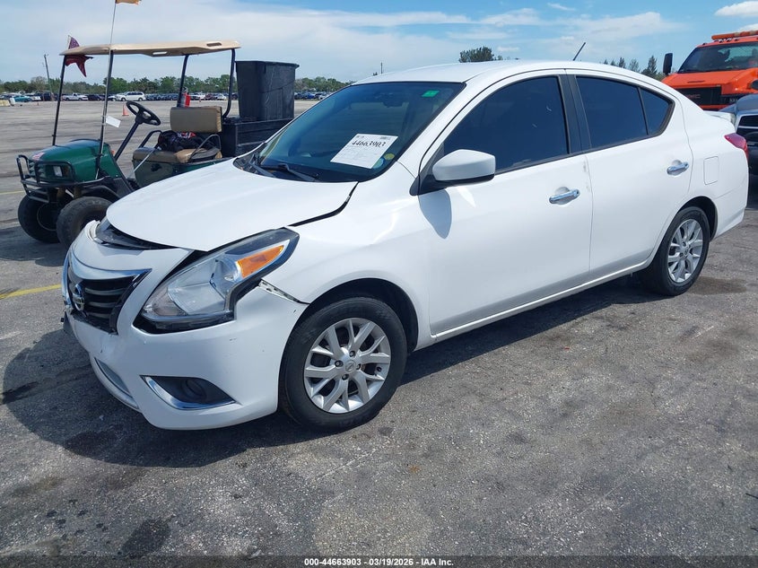 Vin: 3n1cn7apxjl837073, lot: 45160943, nissan versa 1.6 sv 20182