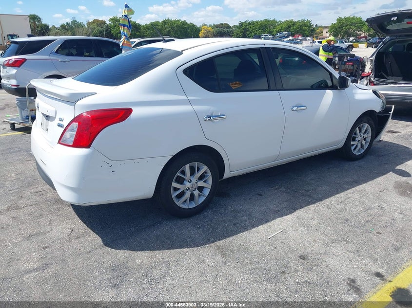Vin: 3n1cn7apxjl837073, lot: 45160943, nissan versa 1.6 sv 20184