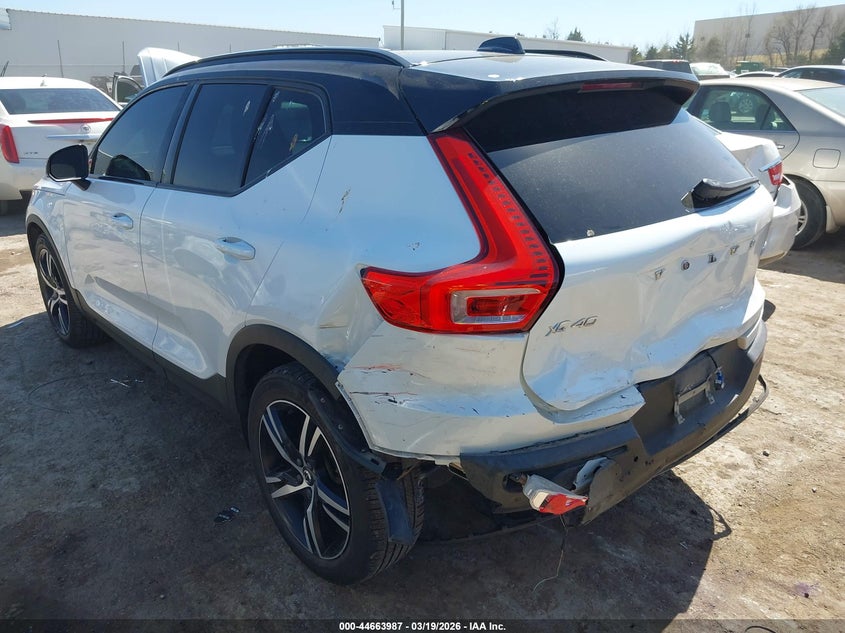 Vin: yv4162um8k2056753, lot: 45161027, volvo xc40 t5 r-design 20193