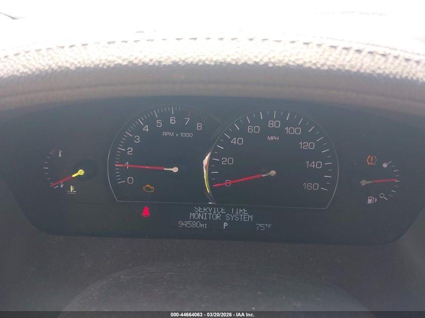 2007 Cadillac Srx V6 VIN: 1GYEE637570145543 Lot: 44664063