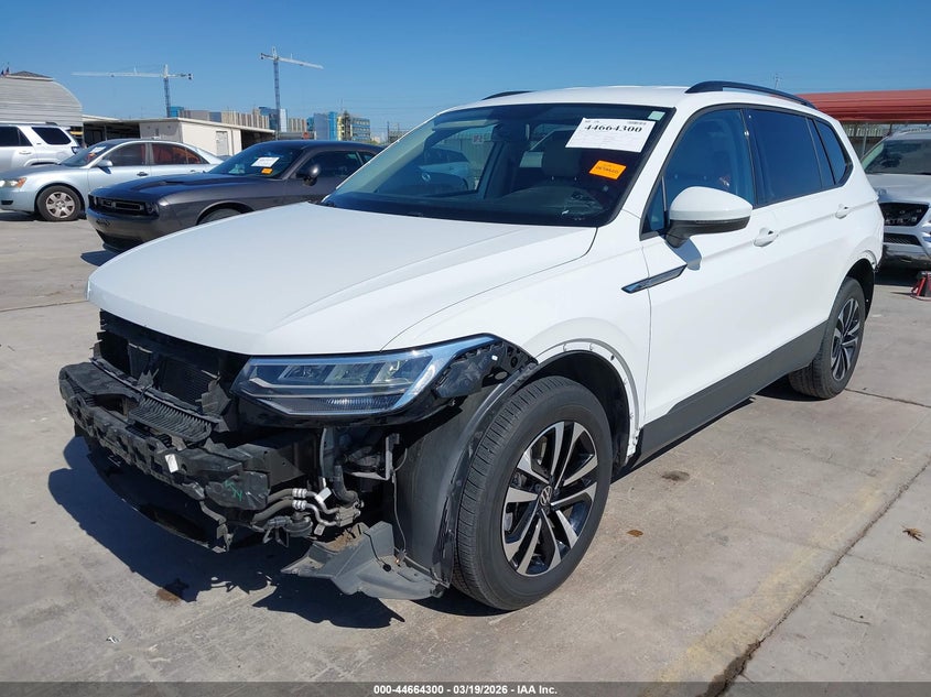 2022 Volkswagen Tiguan 2.0t S 3VV1B7AX9NM035998 photo 1