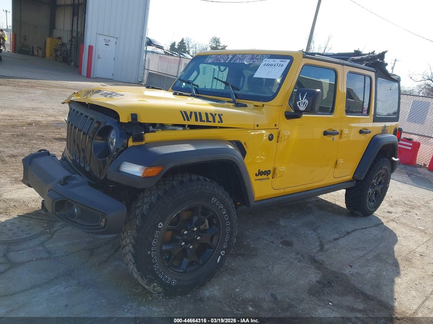 2020 Jeep Wrangler Unlimited Willys 4X4