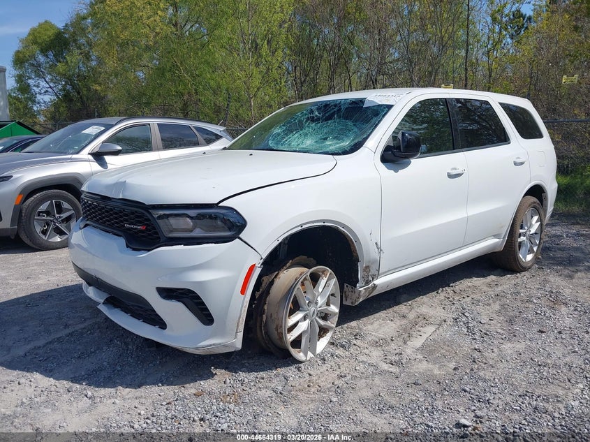 Vin: 1c4rdjdg9tc214173, lot: 45161359, dodge durango gt awd 20262