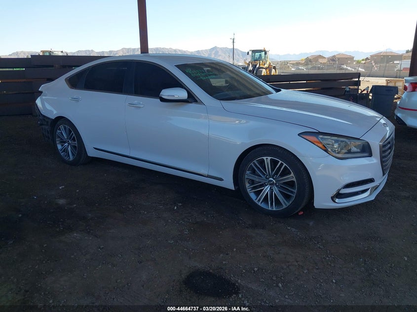 2018 Genesis G80 3.8 VIN: KMHGN4JE4JU225531 Lot: 44664737