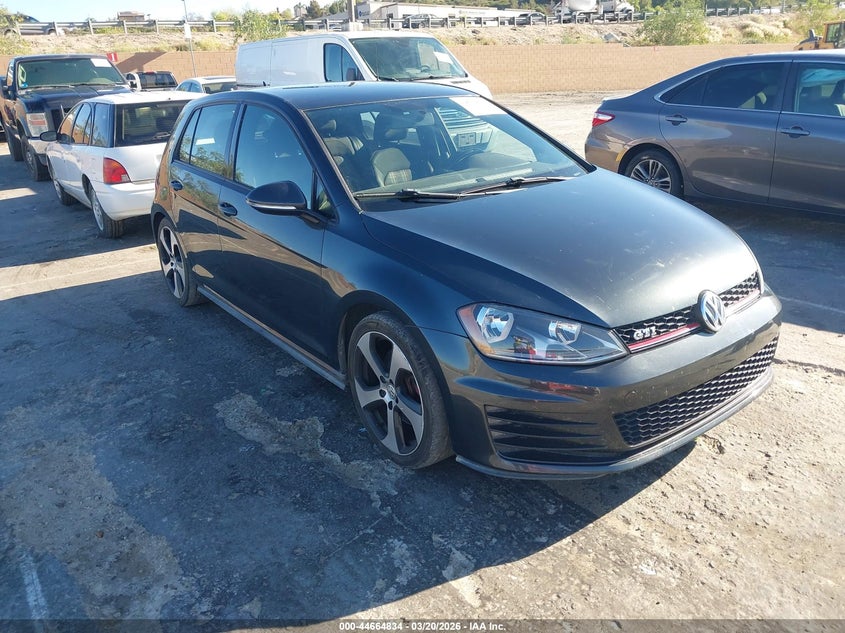2017 Volkswagen Golf Gti Autobahn 4-Door/S 4-Door/Se 4-Door/Sport 4-Door