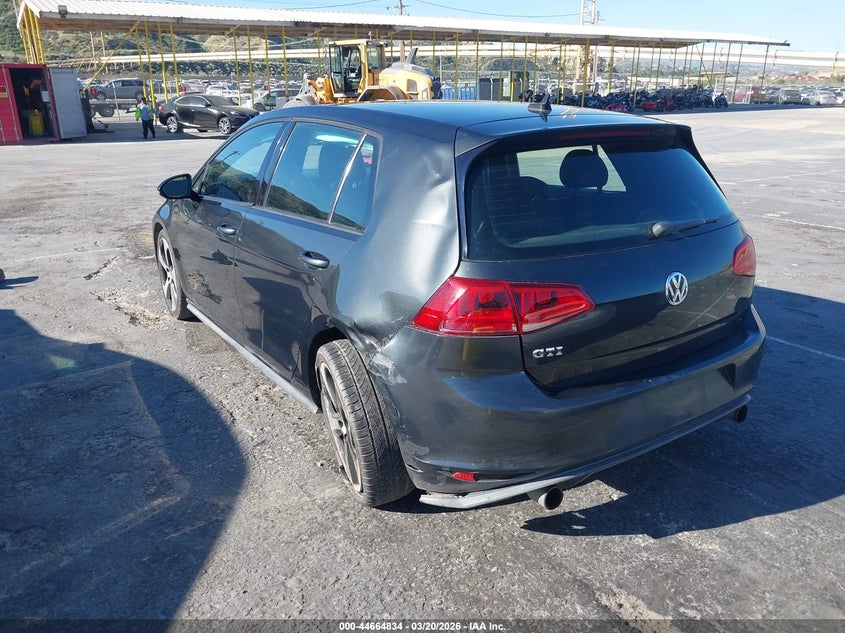 2017 Volkswagen Golf Gti Autobahn 4-Door/S 4-Door/Se 4-Door/Sport 4-Door