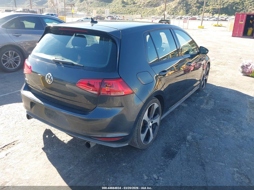 2017 Volkswagen Golf Gti Autobahn 4-Door/S 4-Door/Se 4-Door/Sport 4-Door