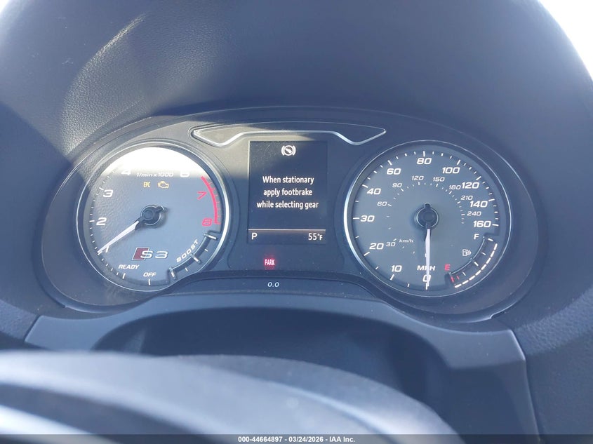 2016 Audi S3 2.0T Premium Plus VIN: WAUB1GFF0G1034760 Lot: 44664897