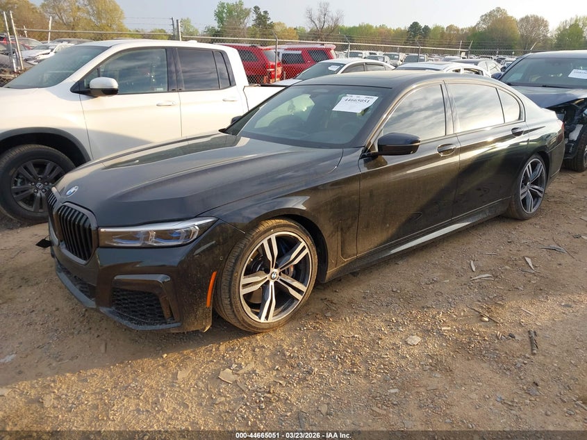 Vin: wba7u2c00lbm61926, lot: 45162091, bmw 750i xdrive 20202