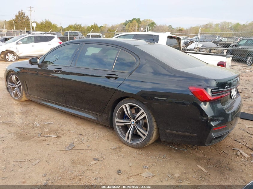 Vin: wba7u2c00lbm61926, lot: 45162091, bmw 750i xdrive 20203