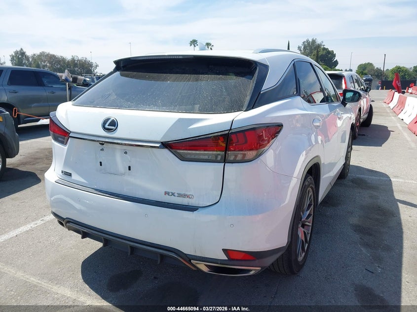 2022 Lexus Rx 350 F Sport Handling