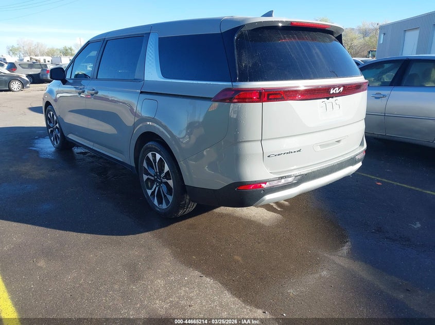 Vin: kndnc5h35n6087746, lot: 45162254, kia carnival mpv ex 20223