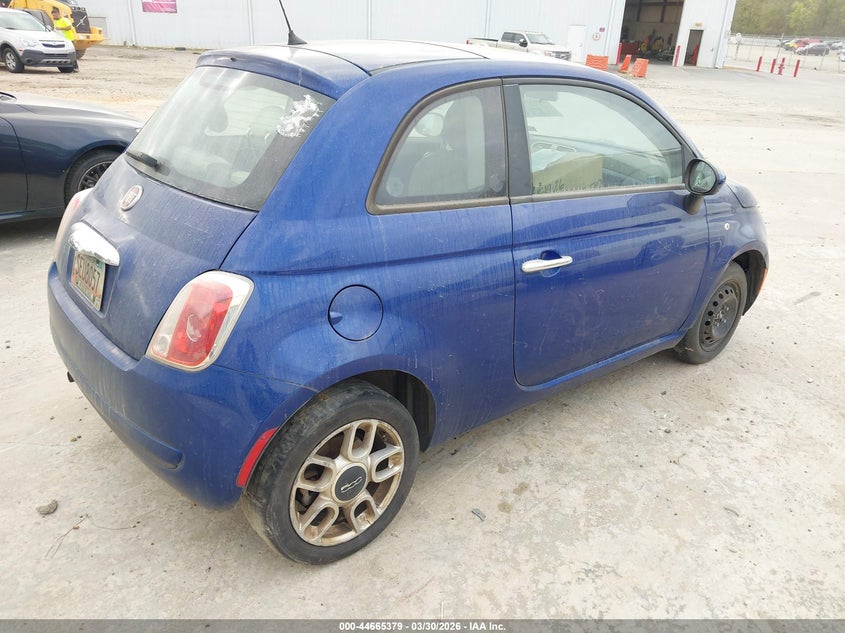 Vin: 3c3cffar5ct123610, lot: 45162489, fiat 500 pop 20124