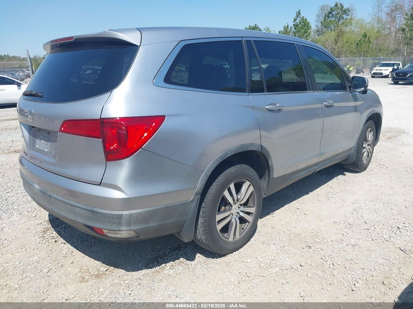 Vin: 5fnyf5h58gb034293, lot: 45162532, honda pilot ex-l 20164