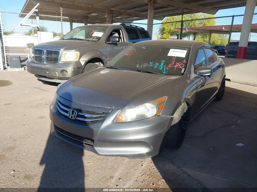 2012 Honda Accord 2.4 2.4 Lx grey Lot 111044665425 Vin 1HGCP2F32CA235408