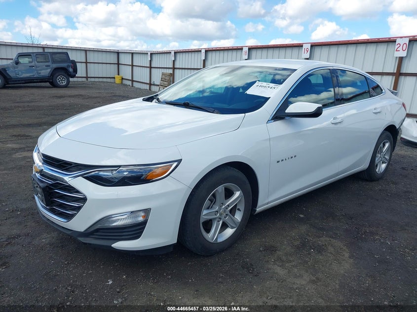 VIN 1G1ZB5ST6NF175565 2022 CHEVROLET MALIBU FWD LS