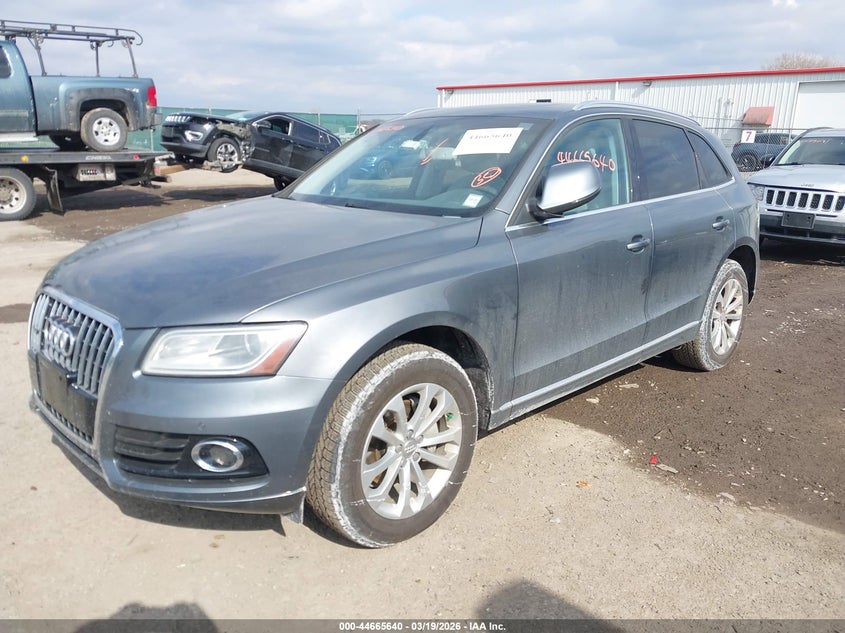 Vin: wa1lfafp8ea092573, lot: 45162750, audi q5 2.0t premium 20142