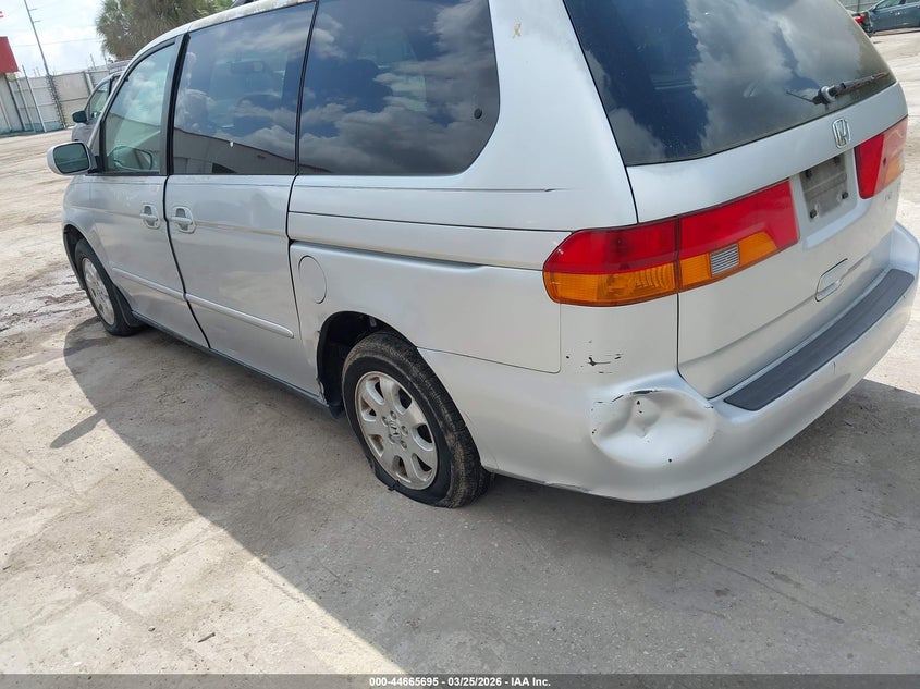 2002 Honda Odyssey Ex-L VIN: 5FNRL18072B052545 Lot: 44665695