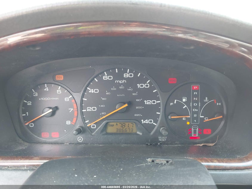 2002 Honda Odyssey Ex-L VIN: 5FNRL18072B052545 Lot: 44665695