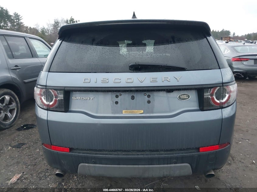 2018 Land Rover Discovery Sport Se VIN: SALCP2RX4JH771853 Lot: 44665767