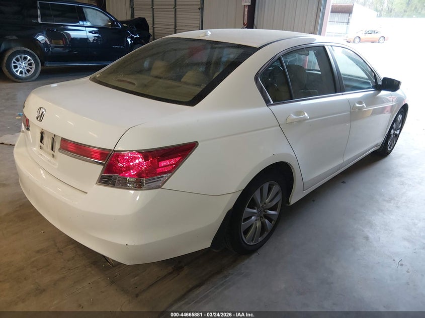 2012 Honda Accord 2.4 2.4 Ex-L white Lot 111044665881 Vin 1HGCP2F80CA108233