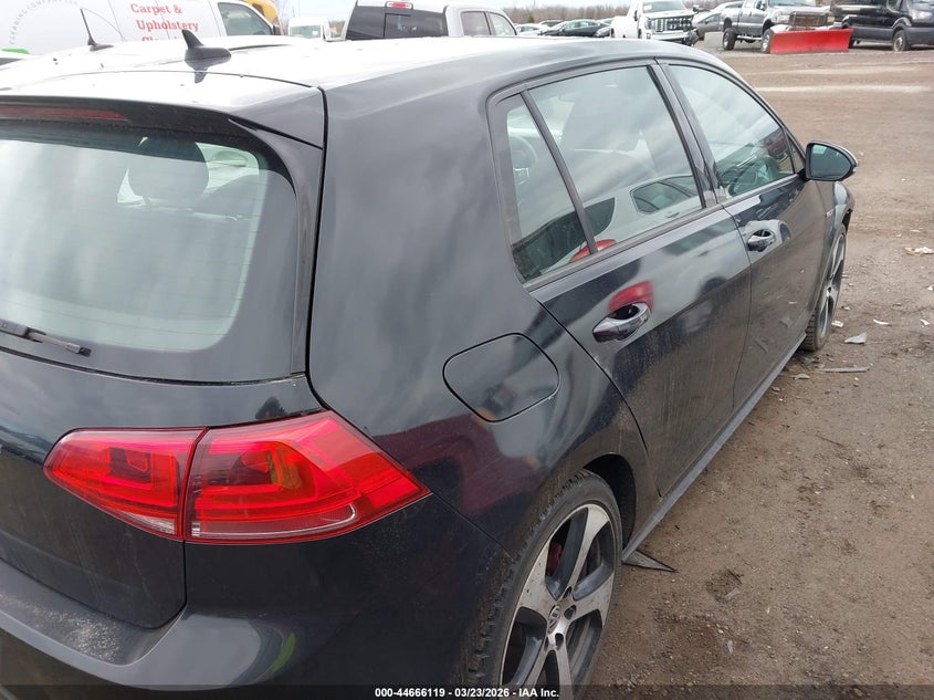 2015 Volkswagen Golf Gti 2.0T Se 4-Door