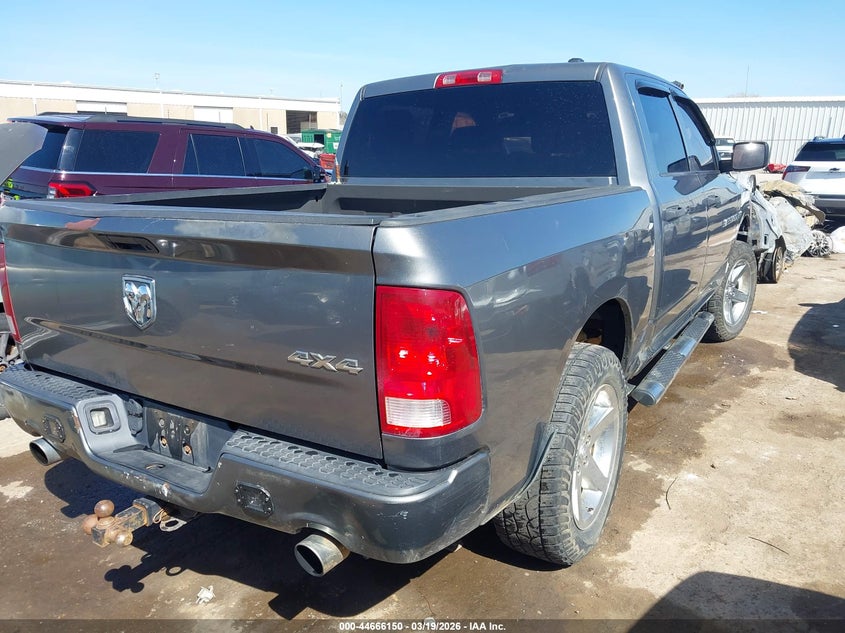 2012 Ram 1500 5.7 Ram St grey Lot 111044666150 Vin 1C6RD7KT1CS195988