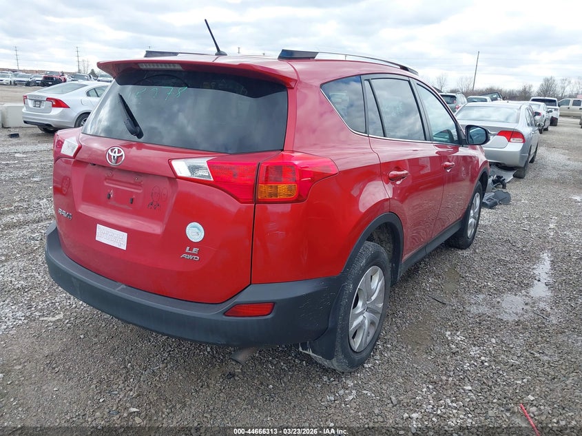 2013 Toyota Rav4 Le