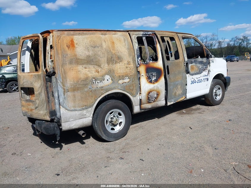Vin: 1gcwgafg7l1151772, lot: 45163806, chevrolet express cargo rwd 2500 regular wheelbase wt 20204