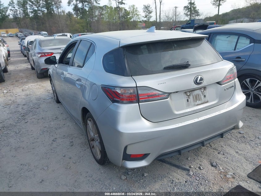 2015 Lexus Ct 200H