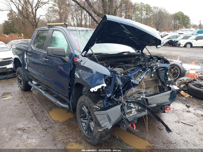 2021 Chevrolet Silverado 1500 4Wd Short Bed Custom Trail Boss