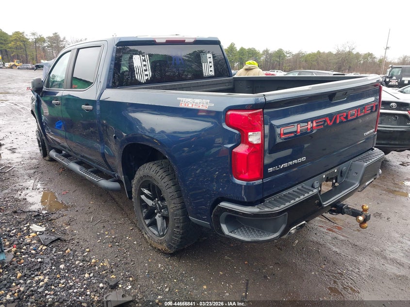 2021 Chevrolet Silverado 1500 4Wd Short Bed Custom Trail Boss