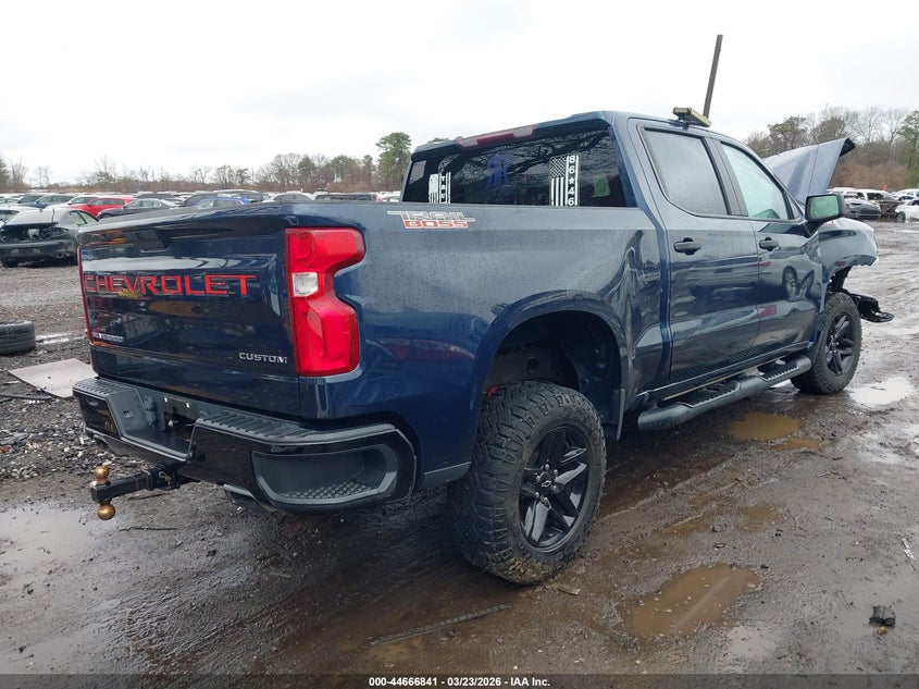 2021 Chevrolet Silverado 1500 4Wd Short Bed Custom Trail Boss