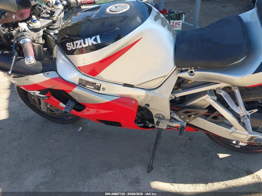 2001 Suzuki Gsx-R750 VIN: JS1GR7HA512101836 Lot: 44667130